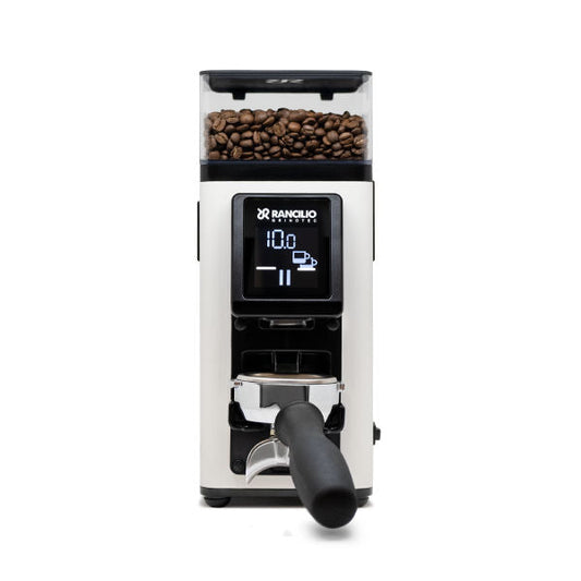 Rancilio Stile Coffee Grinder White Front