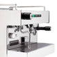 Rocket Boxer Tank espresso machine front on a white background