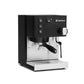 Rancilio Silvia V6 Espresso Machine Black Front Angle