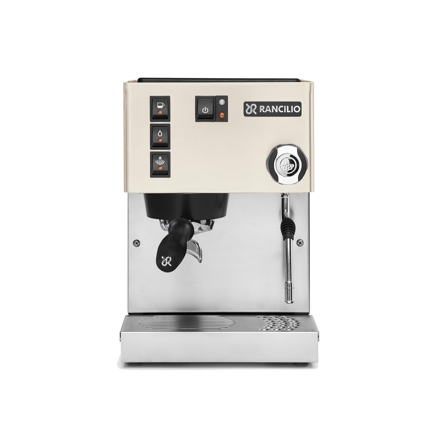 Rancilio Silvia V6 Espresso Machine White Front