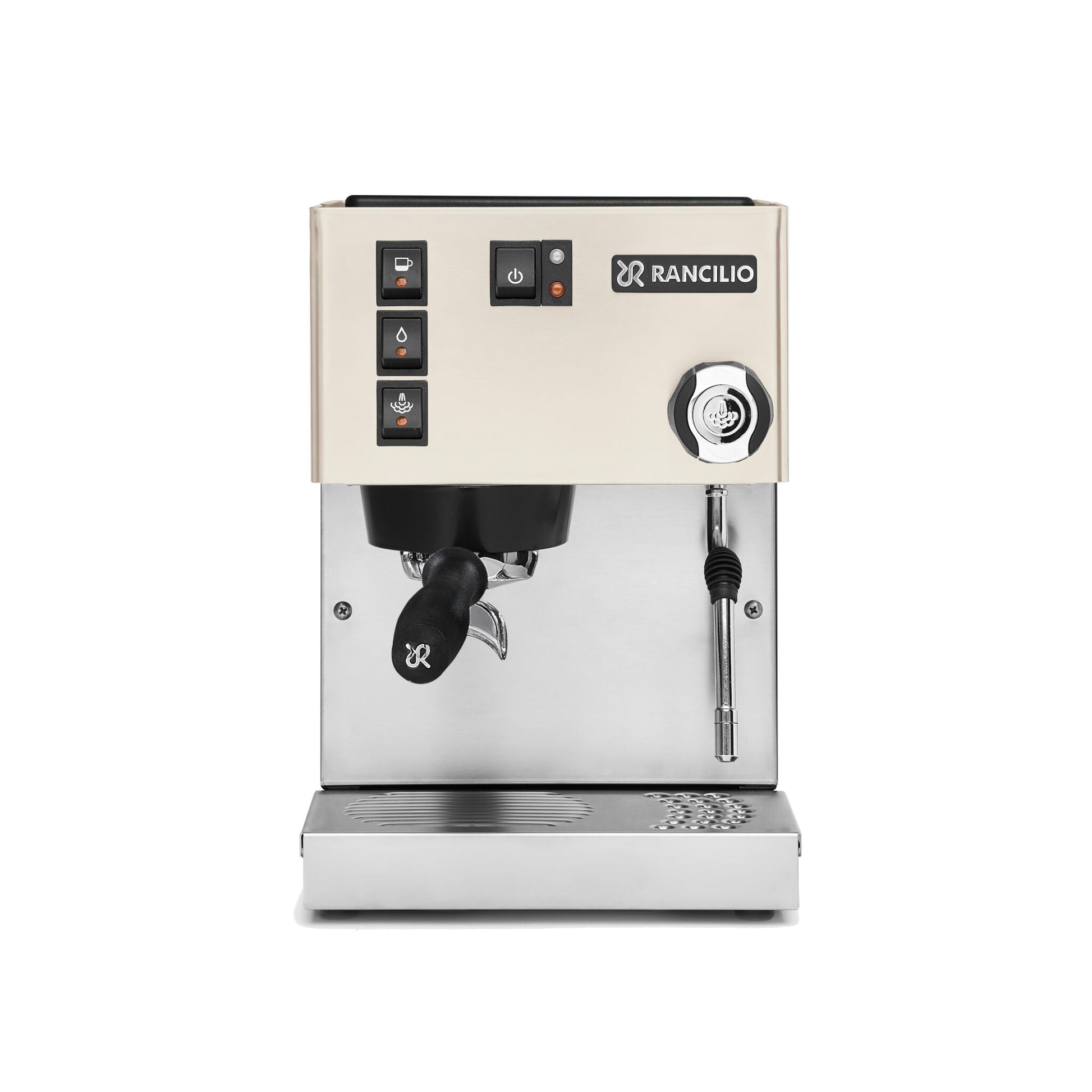 Rancilio Silvia V6 Espresso Machine White Front