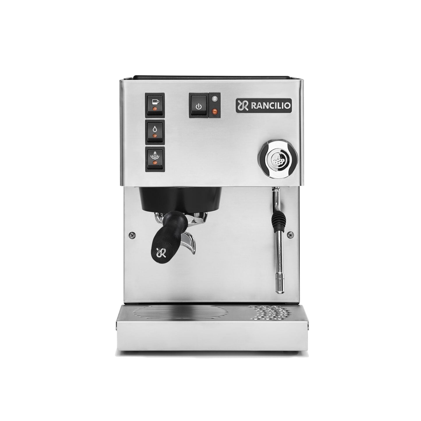 Rancilio Silvia V6 Espresso Machine Steel Front