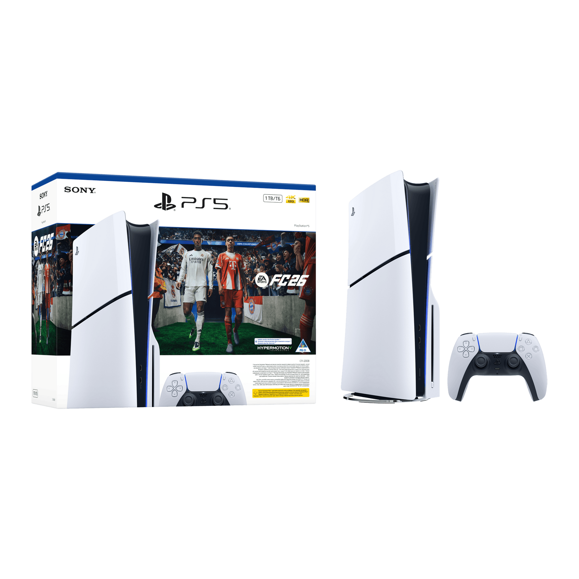 PS5 Slim + EA FC 26 (Voucher) - KOODOO