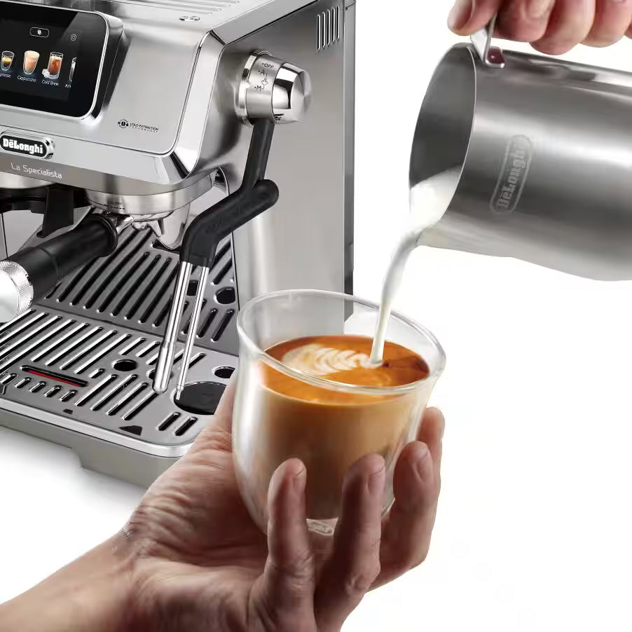 DeLonghi La Specialista Touch Manual Pump Bean to Cup Coffee Machine EC9455.EX2