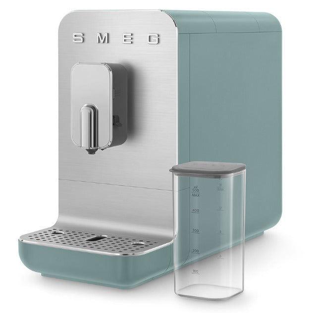 Smeg Bean-To-Cup Automatic Coffee Machine With Milk System Black BCC13BLM