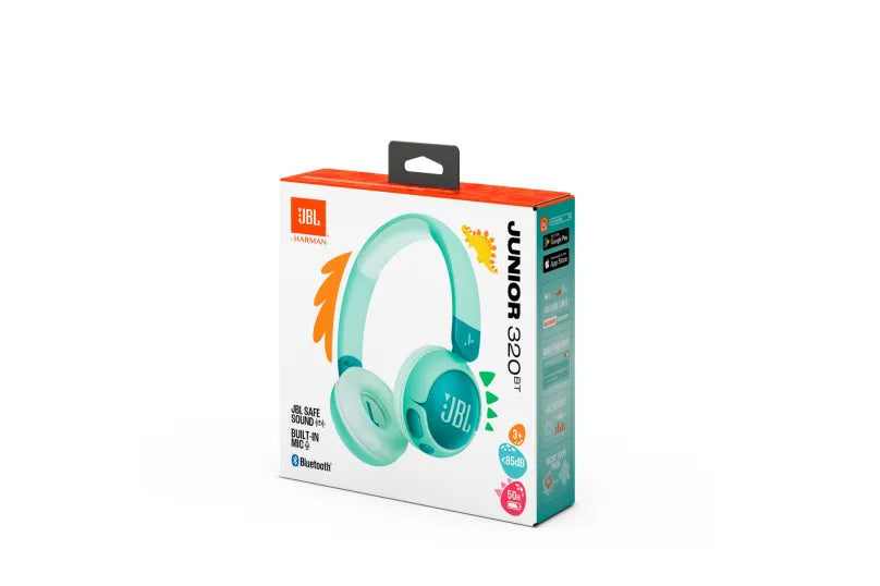 JBL Junior 320BT Wireless On-Ear Kids Headphones Green