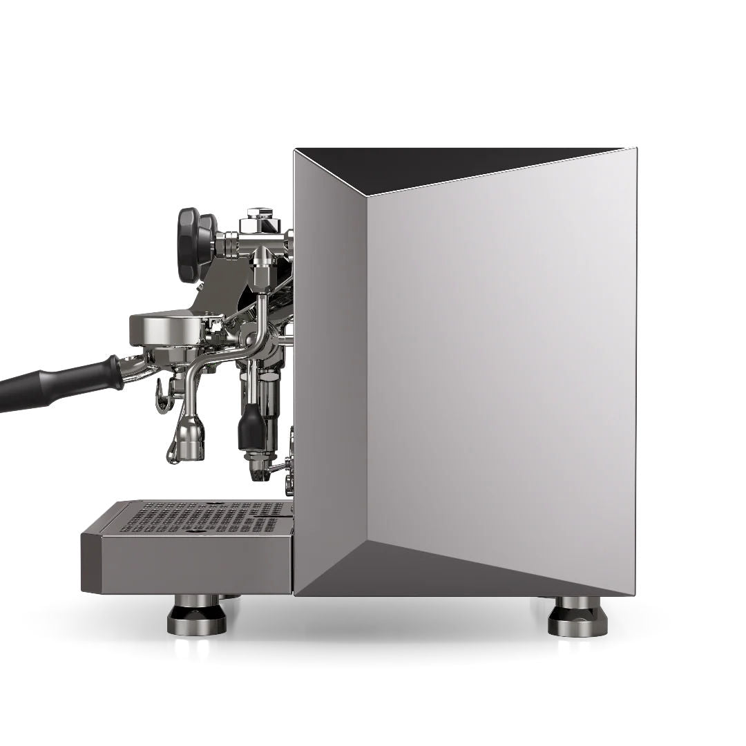 Rocket Fast Giotto R Espresso Machine in profile