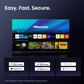 Hisense 85Q6Q 85" 4K QLED Smart TV with Dolby Vision & Atmos