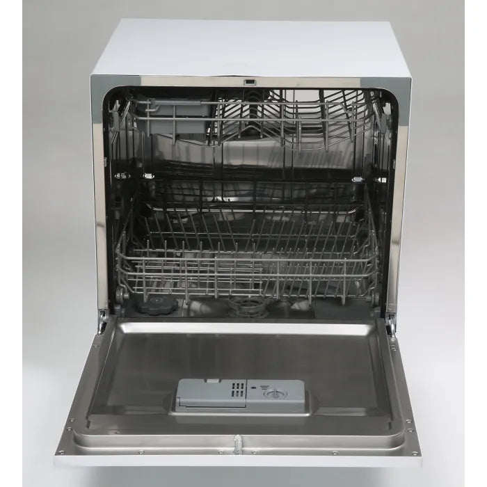 Swan 8 Place Countertop Dishwasher White SDW8W