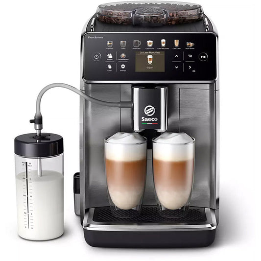 Philips Saeco GranAroma Fully Automatic Black Espresso Machine SM6585/00