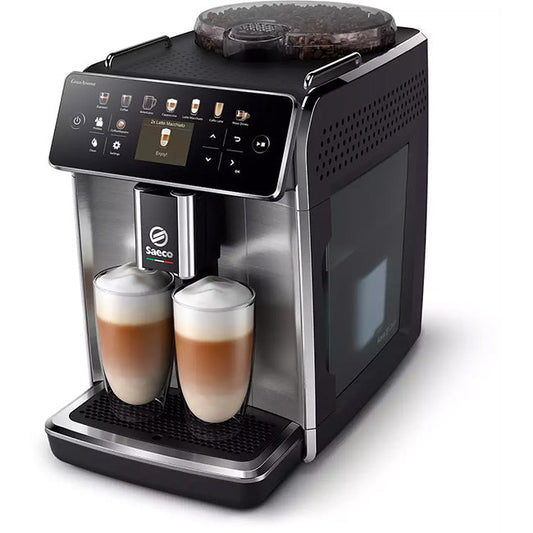 Philips Saeco GranAroma Fully Automatic Black Espresso Machine SM6585/00