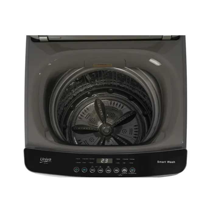 Univa 12kg Top Loader Washing Machine Metallic UTL1201