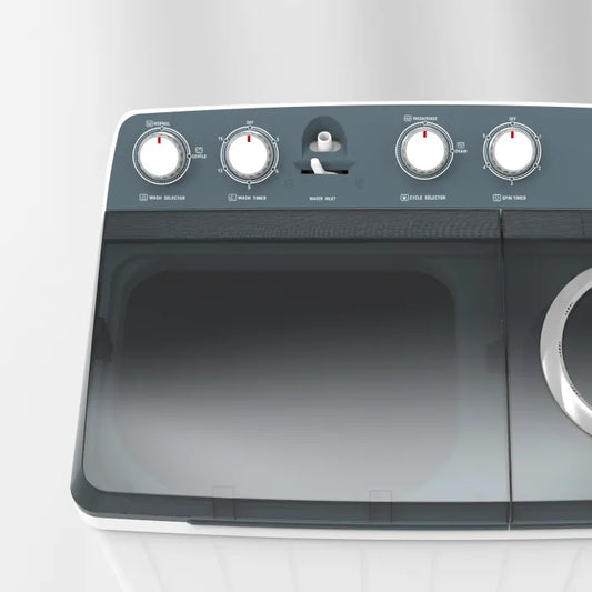 Hisense 16kg Twin Tub Washing Machine White WSDE163
