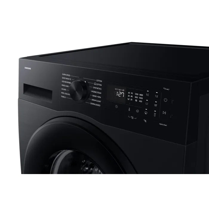 Samsung 9kg AI Front Loader Black WW90DG5U34ABFA